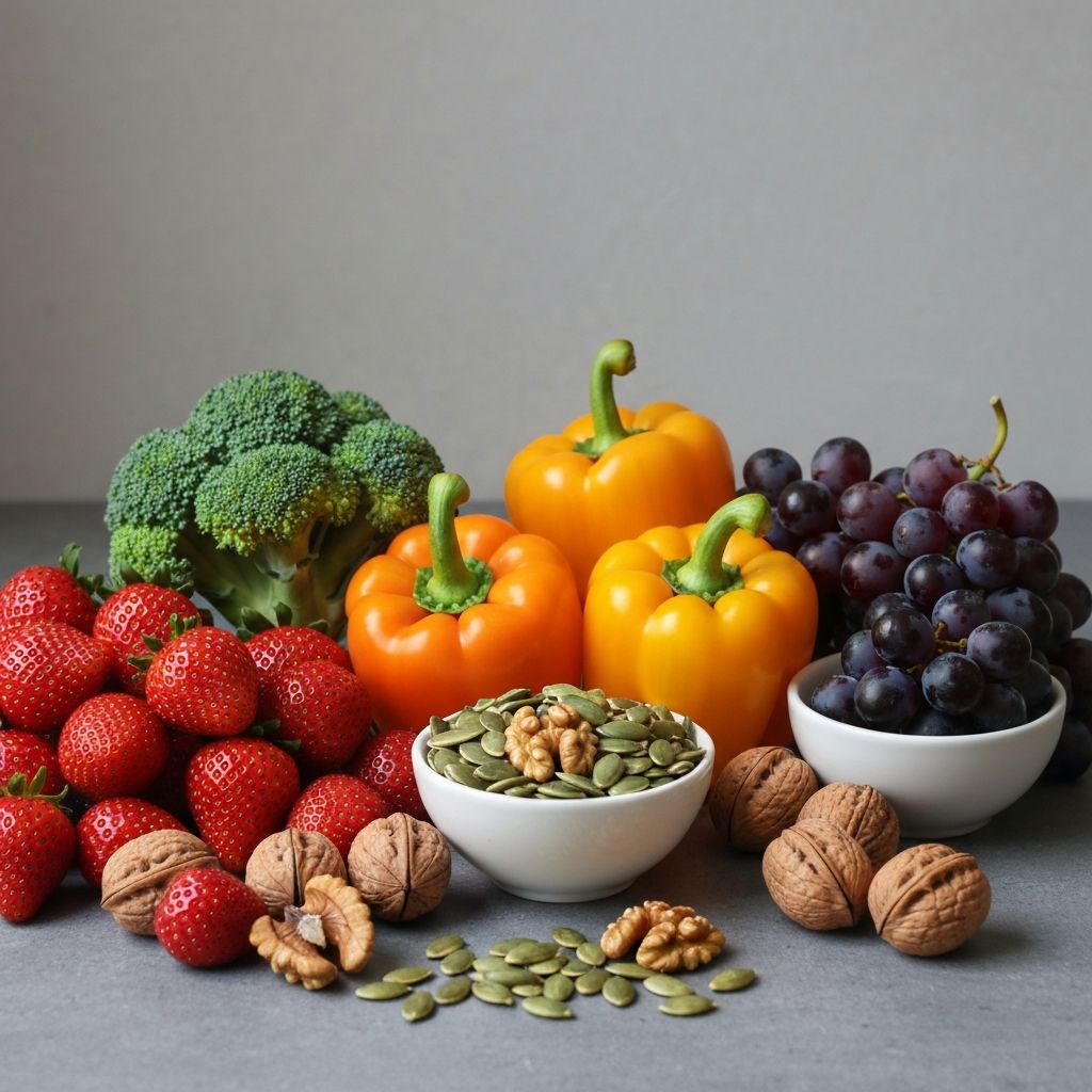 Alimentos frescos y nutritivos